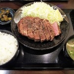 キセキ食堂 - キセキ定食（ステーキ）