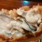 八丁堀 朋 - ぷるん～＆ジュシーな牡蠣フライ