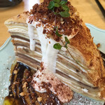 モモカフェ - ミルクレープ