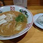 広島ラーメン 海松 - ラーメンセット ¥600