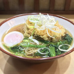 そばの神田 東一屋 - 朝そば＋えびかき揚げ！