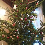 ヴィラ・デル・ソル - サロンのクリスマスツリー