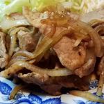 和楽亭 - しょうが焼きは玉ねぎが美味しい