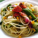 パパカルド - 会津野菜のペペロンチーノ風　にんにく風味