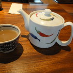 志蕎庵 江月 - 蕎麦湯はドロッとしています