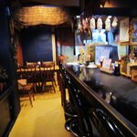 インド料理 シャティ - カウンター席から