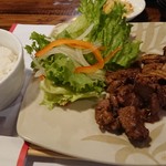 KOBETEI - 料理写真:1810_KOBETEI-神戸亭-_Steak Lunch SET@100,000Rp(ステーキセット)この肉は本当に美味い！