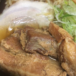 我馬らーめん - 角煮アップ