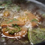 比良山荘 - 豪華な雑煮♪