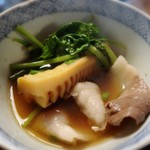 比良山荘 - 猪も美味しい٩(๑ˆOˆ๑)۶