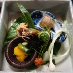 比良山荘 - 素敵な八寸が(*´艸`*)