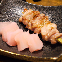銀座かしわ - 甘酢生姜が美味しいんです。