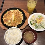こて吉 - ねぎ焼き定食