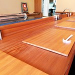 瞬 - 店内　カウンター席