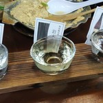 海鮮酒房 壱乃助 - 日本酒飲み比べ　1000円