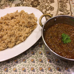 ラヒ パンジャービー･キッチン - ラヒ パンジャービー･キッチン(ブラウンライス、マトンキーマ)