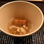 神楽坂 石かわ - 穴子、エビイモ