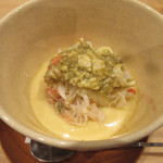 鮨 十兵衛 - ずわい蟹の茶碗蒸し