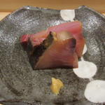 鮨 十兵衛 - 鰤の漬け焼き