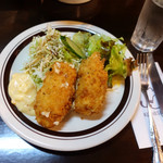 レストラン コニシ - カニクリームコロッケライス1,200円