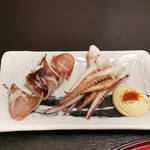 うなぎ 善 - げそ焼き