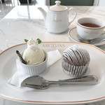 サロン・ド・テ・アンジェリーナ - モンブランティーセット@1,620