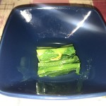 旬味酒好 かん - ほうれん草のお浸し