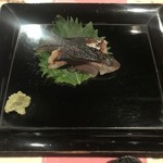 旬味酒好 かん - 〆鯖炙り