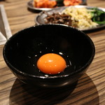 焼肉 ジャンボ - 野原焼の玉子