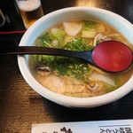 Sanuki Udon Hanamoto - カキと白菜のうどん 201812