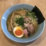 仙臺 自家製麺 こいけ屋 - ★★★★★ 川俣シャモそば（パイタン），850円。