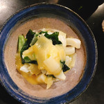 えん家 - 酢味噌和え（今日はイカでした）