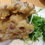 中国小皿料理とお酒の店  花凛 - 豚ロースの天ぷらハーブ岩塩添え￥３８０