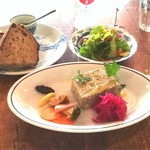 ブリコラージュ ブレッド アンド カンパニー ダイニング・カフェ - やっぱり、ブリコラージュブレッドおいしい☆　豆腐サワークリームもおいしいんだな～(≧∇≦)b　20181207