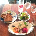 ブリコラージュ ブレッド アンド カンパニー ダイニング・カフェ - この天然炭酸水も、お気に入りです。やさしい炭酸が、ふわりとおいしいです♡　20181207