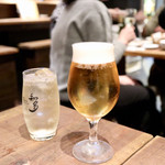 餃子とスパークリング バブルス - トリビー♪