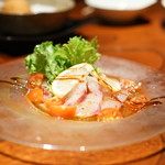 とっぴんぱらりのぷ - ハマチのカルパッチョ