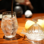 とっぴんぱらりのぷ - レモンサワー