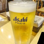 KING LION スリランカレストラン＆バー - 生ビール(二杯目)