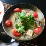 スプーンソング - 鱈と豆腐のマラバール風 1,300円