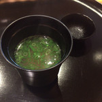 一心鮨 光洋 - 伊勢海老の味噌汁