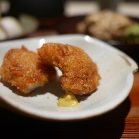茶寮 宮坂 - 鱧フライ