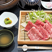 特選牛しゃぶしゃぶ膳　又は　すき焼き膳