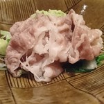 月亭 - 野菜を飛騨牛で巻いて頂くのが月亭流