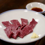 酒とタイ料理 ピッサヌローク - 見島牛ハツ刺追加