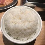 永秀 - ごはん(大)。
      美味し。