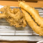 Makino - 舞茸、海老、イカ