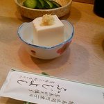 小料理 ふじよし - 冷奴　お新香