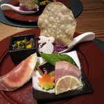 懐石カフェ 蛙吉 - 11年9月　重陽八寸