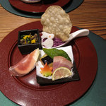 懐石カフェ 蛙吉 - 11年9月　重陽八寸